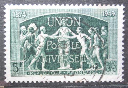 Poštová známka Francúzsko 1949 UPU, 75. výroèie Mi# 868