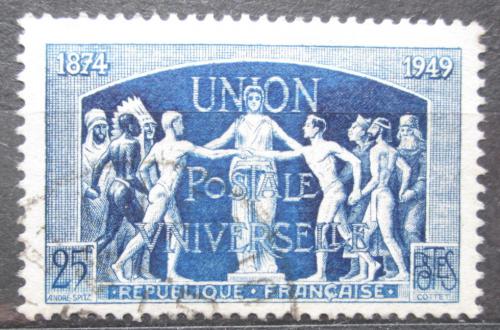 Poštová známka Francúzsko 1949 UPU, 75. výroèie Mi# 870