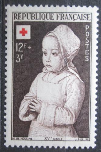 Poštová známka Francúzsko 1951 Èervený kríž, umenie Mi# 933 Kat 3.50€
