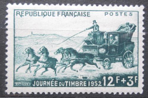 Poštová známka Francúzsko 1952 Poštový dostavník Mi# 937 Kat 5€