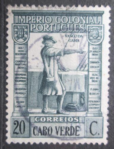Poštová známka Kapverdy 1938 Vasco da Gama Mi# 231