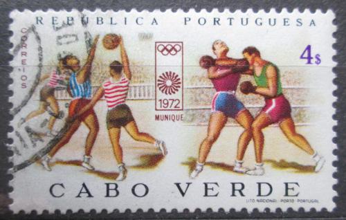 Poštová známka Kapverdy 1972 LOH Mnichov Mi# 365