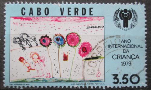 Poštová známka Kapverdy 1979 Medzinárodný rok dìtí Mi# 400
