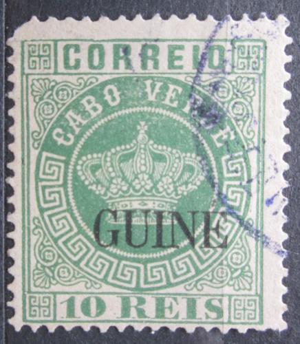 Poštová známka Portugalská Guinea 1885 Koruna pretlaè Mi# 10 C Kat 6€