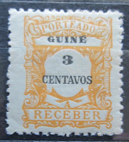 Poštová známka Portugalská Guinea 1921 Doplatná Mi# 32