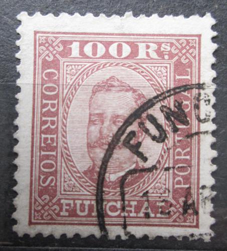 Poštová známka Funchal, Madeira 1892 Krá¾ Carlos I. Mi# 9 Kat 5€