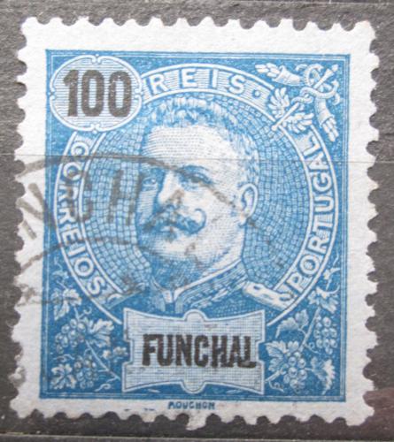 Poštová známka Funchal, Madeira 1897 Krá¾ Carlos I. Mi# 22