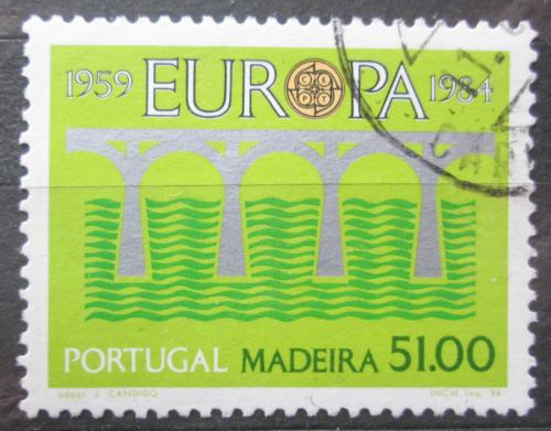 Poštová známka Madeira 1984 Európa CEPT, most Mi# 90
