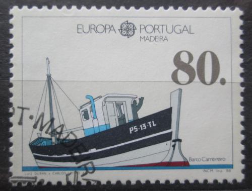 Poštová známka Madeira 1988 Európa CEPT, loï Mi# 118 a