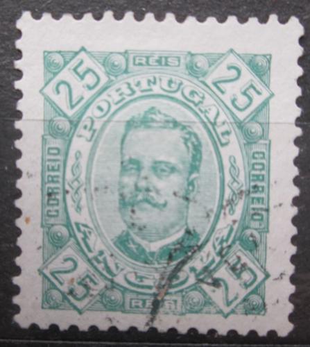 Poštová známka Angola 1894 Krá¾ Carlos I. Mi# 30