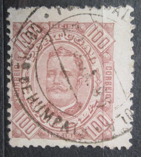 Poštová známka Angola 1894 Krá¾ Carlos I. Mi# 34 C y Kat 8€