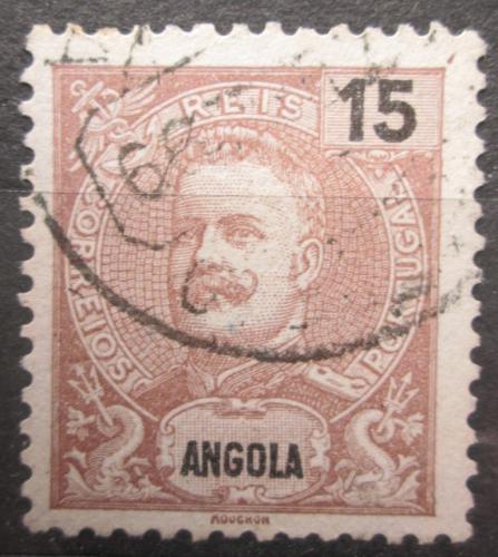 Poštová známka Angola 1898 Krá¾ Carlos I. Mi# 41