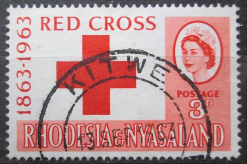 Poštová známka Rhodésia a Òasko 1963 Èervený kríž Mi# 49