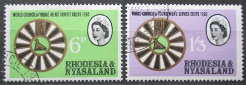 Poštové známky Rhodésia a Òasko 1963 Konference dobroèinných spolkù Mi# 50-51