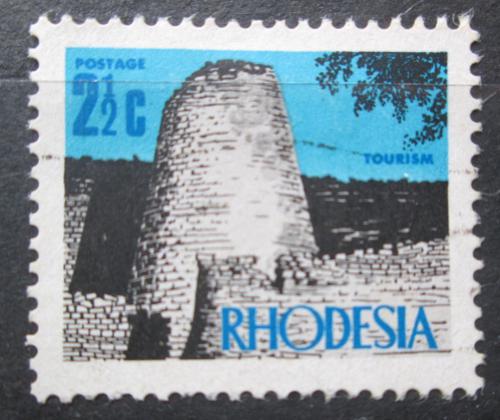 Poštová známka Rhodésia 1970 Ruiny Zimbabwe Mi# 90