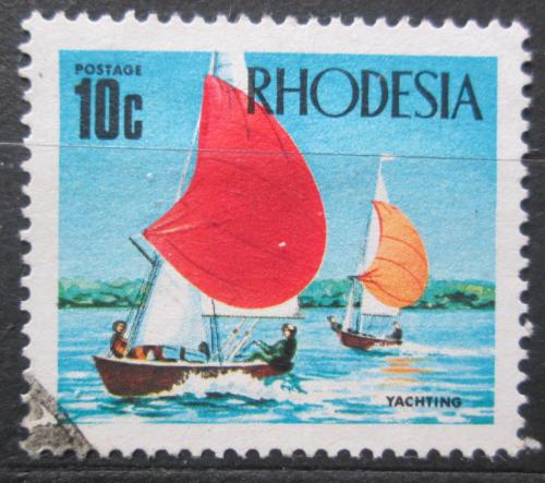 Poštová známka Rhodésia 1970 Plachetnice Mi# 94