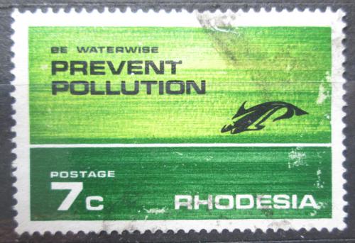 Poštová známka Rhodésia 1972 Ochrana životného prostredia Mi# 121