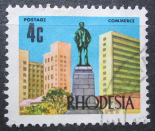 Poštová známka Rhodésia 1973 Pamätník v Salisbury Mi# 127