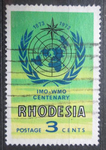 Poštová známka Rhodésia 1973 Mezinárodní meteorologická spolupráce Mi# 132