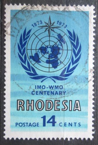 Poštová známka Rhodésia 1973 Mezinárodní meteorologická spolupráce Mi# 133