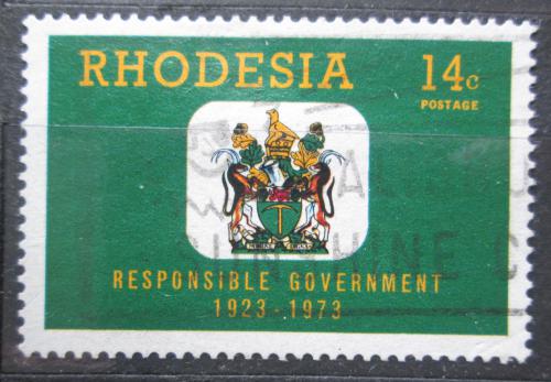 Poštová známka Rhodésia 1973 Znak Rhodésia Mi# 138