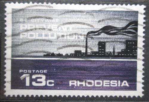 Poštová známka Rhodésia 1972 Ochrana životného prostredia Mi# 122