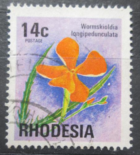 Poštová známka Rhodésia 1974 Wormskioldia longepedunculata Mi# 149