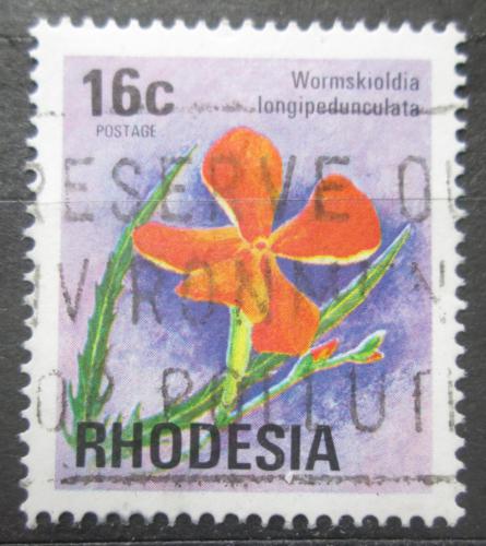 Poštová známka Rhodésia 1976 Wormskioldia longipedunculata Mi# 178