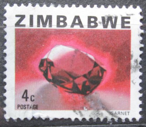 Poštová známka Zimbabwe 1980 Granát Mi# 229
