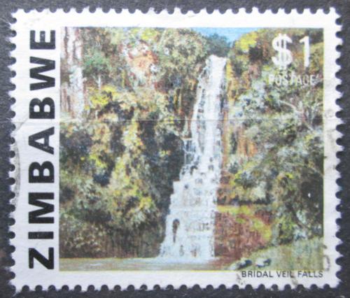 Poštová známka Zimbabwe 1980 Vodopády Bridal Veil Mi# 240