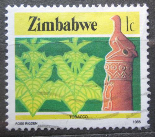 Poštová známka Zimbabwe 1985 Tabák Mi# 309 A