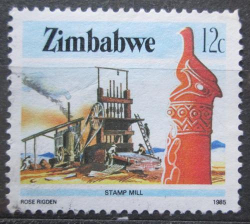 Potov znmka Zimbabwe 1985 Stoupa Mi# 315 A - zvi obrzok