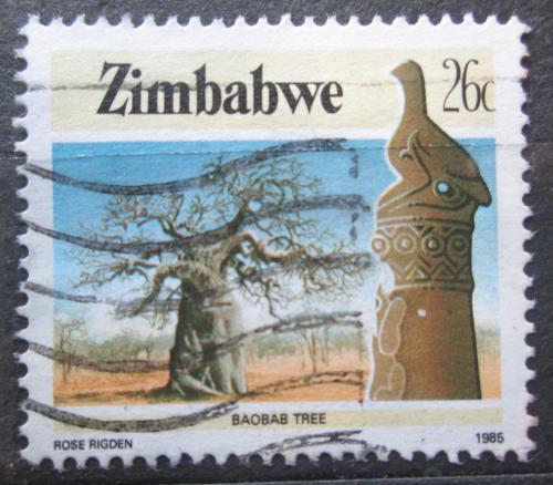 Poštová známka Zimbabwe 1985 Baobab Mi# 323
