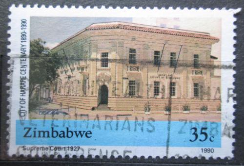 Poštová známka Zimbabwe 1990 Harare, 100. výroèie Mi# 445