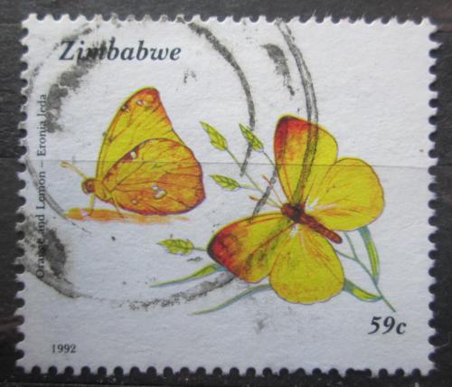 Poštová známka Zimbabwe 1992 Eronia leda Mi# 489
