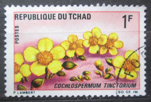 Poštová známka Èad 1969 Cochlospermum tinctorium Mi# 271