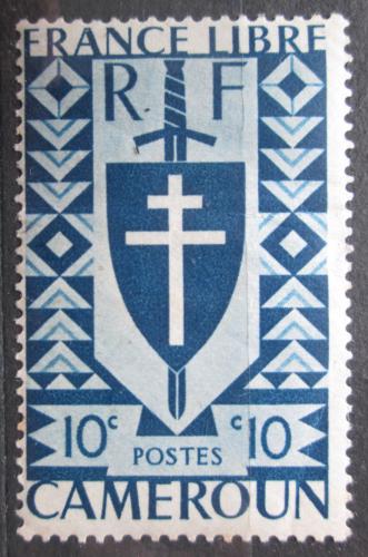 Poštová známka Kamerun 1942 Lotrinský køíž Mi# 225