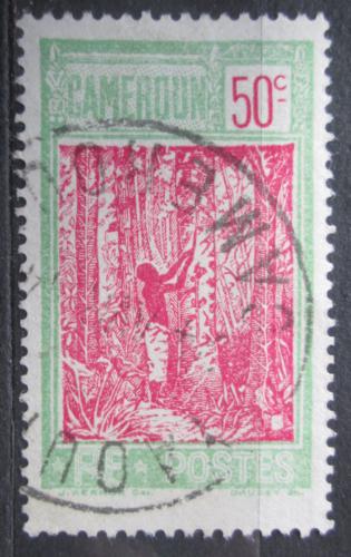 Poštová známka Kamerun 1925 Sbìr kauèuku Mi# 82