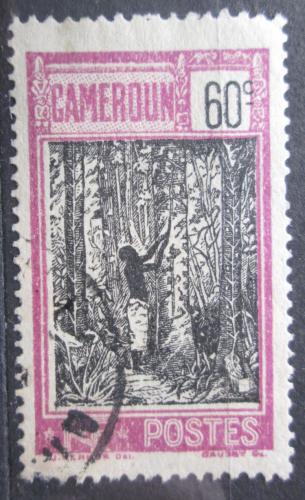 Poštová známka Kamerun 1925 Sbìr kauèuku Mi# 83