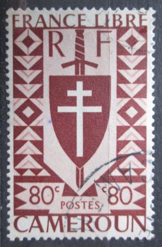Poštová známka Kamerun 1942 Lotrinský køíž Mi# 229