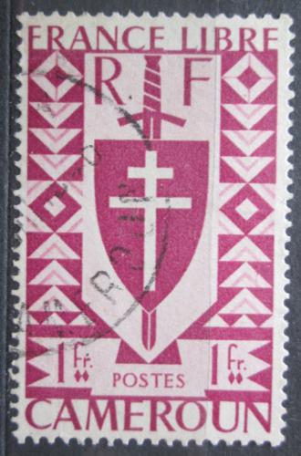 Poštová známka Kamerun 1942 Lotrinský køíž Mi# 230