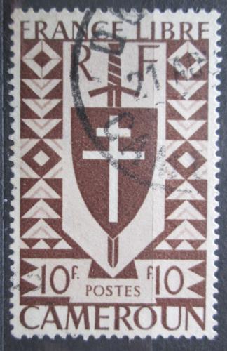 Poštová známka Kamerun 1942 Lotrinský køíž Mi# 236