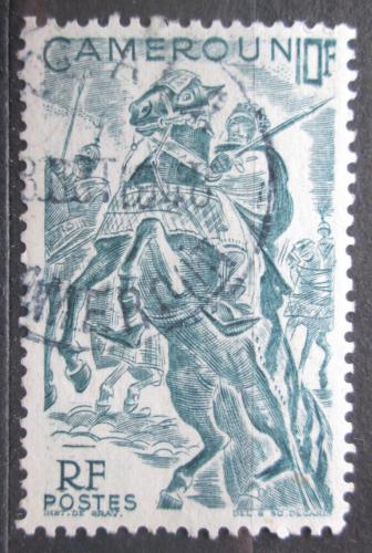 Poštová známka Kamerun 1946 Jezdec Mi# 285