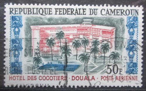 Poštová známka Kamerun 1962 Hotel Cocotiers, Douala Mi# 370