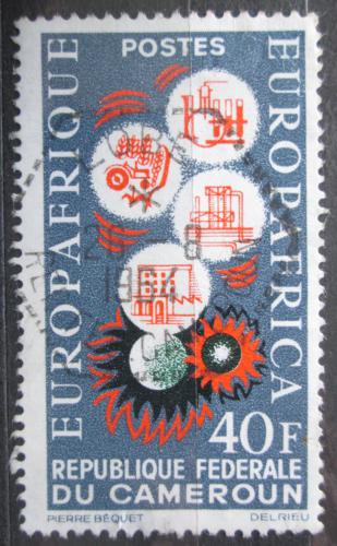 Poštová známka Kamerun 1964 Hospodáøství a prùmysl Mi# 409