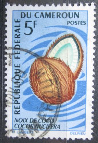Poštová známka Kamerun 1967 Kokosový oøech Mi# 510