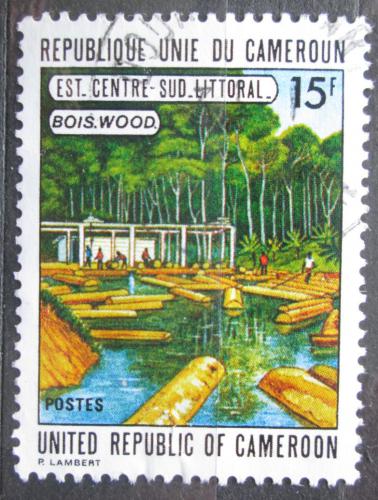 Poštová známka Kamerun 1973 Oøechové døevo Mi# 724