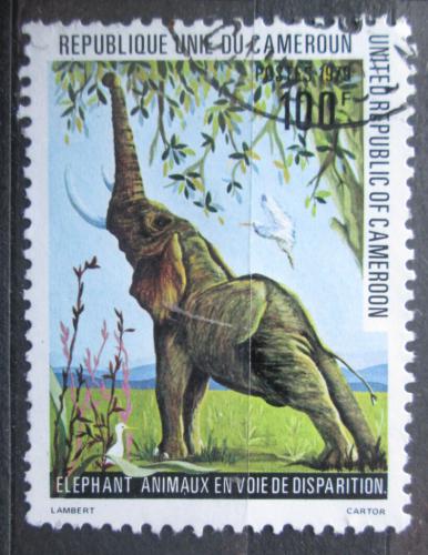 Poštová známka Kamerun 1979 Slon Mi# 907