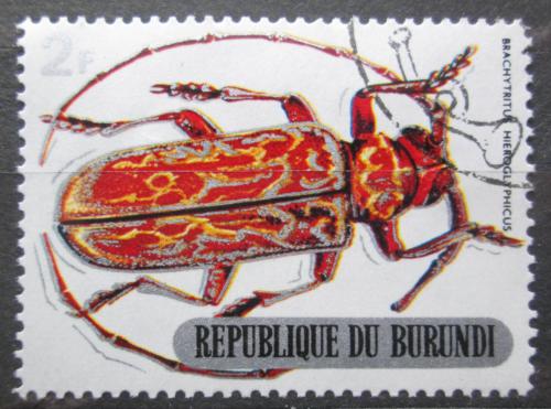 Poštová známka Burundi 1970 Brachytrius hieroglyphicus Mi# 540