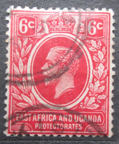 Potov znmka Britsk vchodn Afrika a Uganda 1912 Kr Juraj V. Mi# 44 